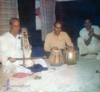 Gopal Mishra (Banaras), Swatantra Bharat Mills music room, Delhi 1971