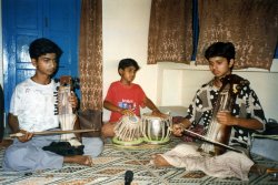 Sandeep and Sangeet Mishra at 9 and 11